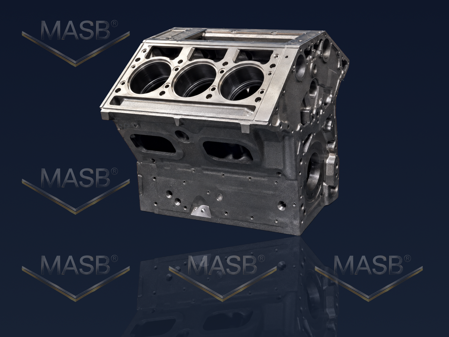 Detroit Diesel Engine   6V53 cyl block asm.