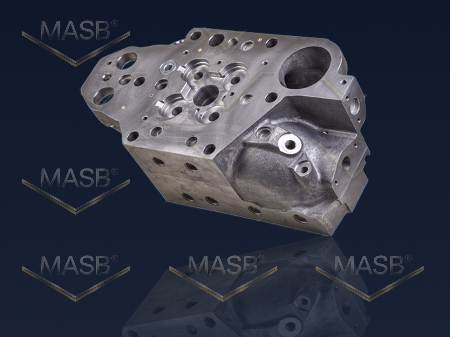 MASB MTU 16V 595 TE 90 cylinder head manufacturer