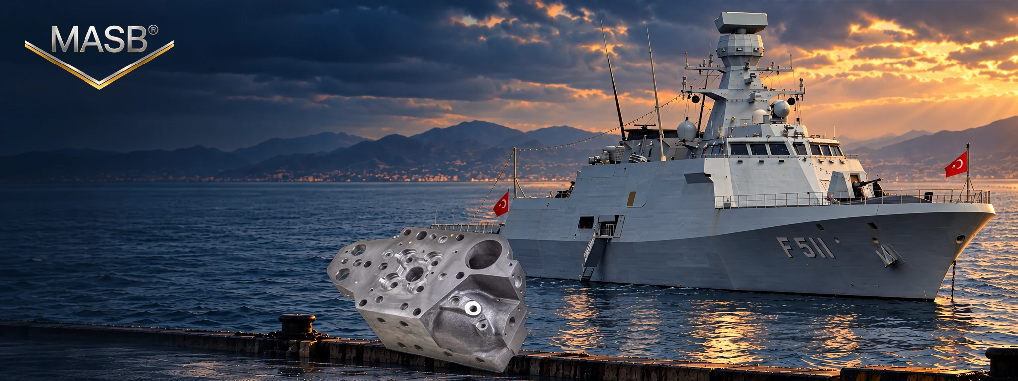 MTU 16V 595 TE90PİK DÖKÜM SİLİNDİR KAPAĞI